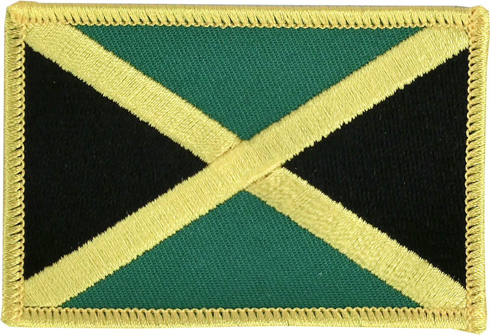 Jamaican Flag Patch PNG Image