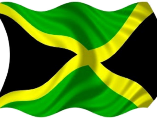 Jamaican Flag Waving PNG Image