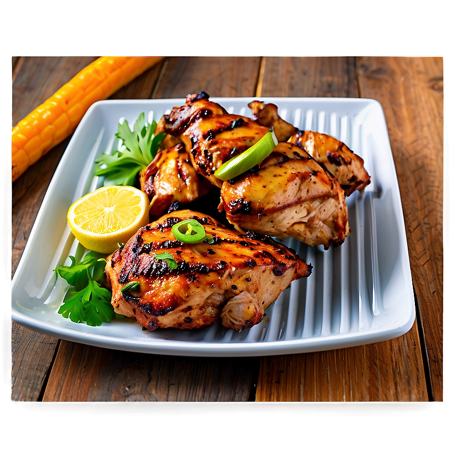 Jamaican Jerk Chicken Grill Png Omg PNG Image