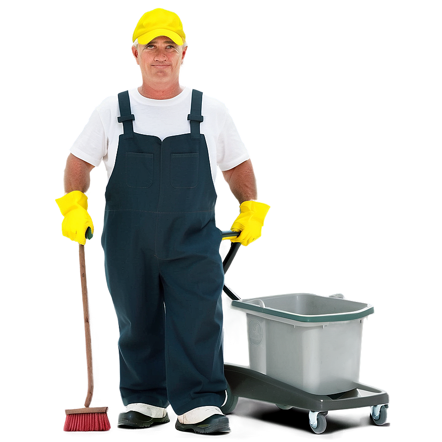 Janitor A PNG Image