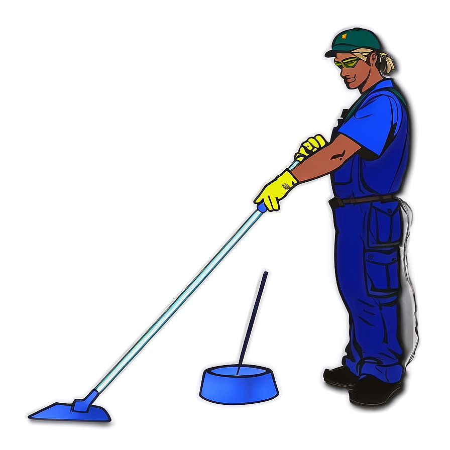 Janitor In Hallway Png 35 PNG Image