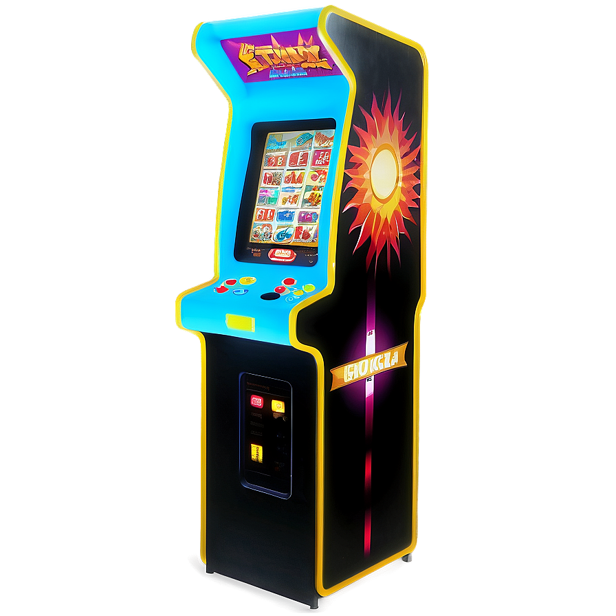 Japan Arcade Game Machine Png 06112024 PNG Image