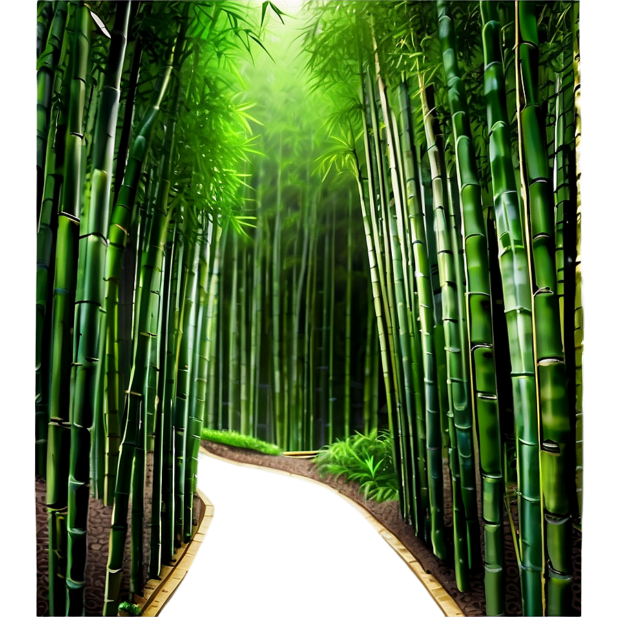 Japan Bamboo Forest Path Png Oam52 PNG Image