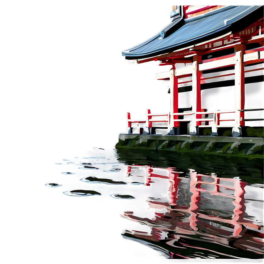 Japan Digital Art Landscape Png 06112024 PNG Image