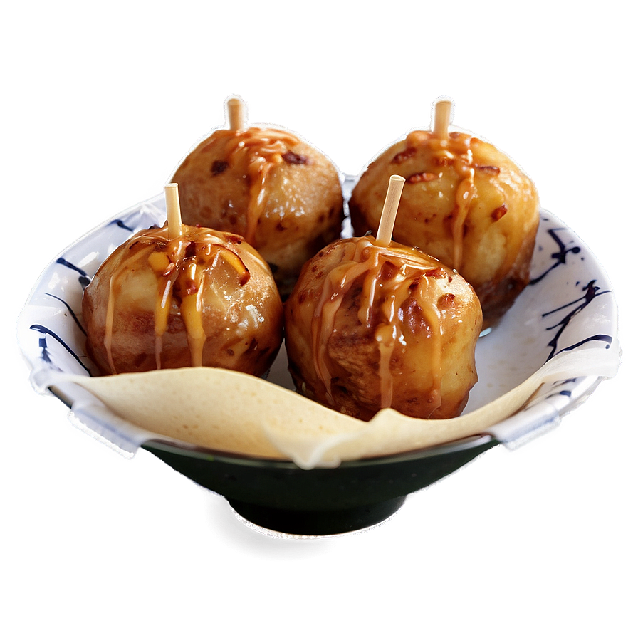 Japan Street Food Takoyaki Png 06112024 PNG Image