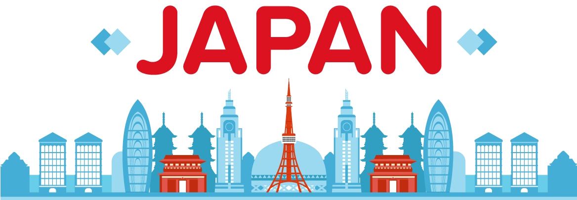 Japan Travel Destination Skyline PNG Image