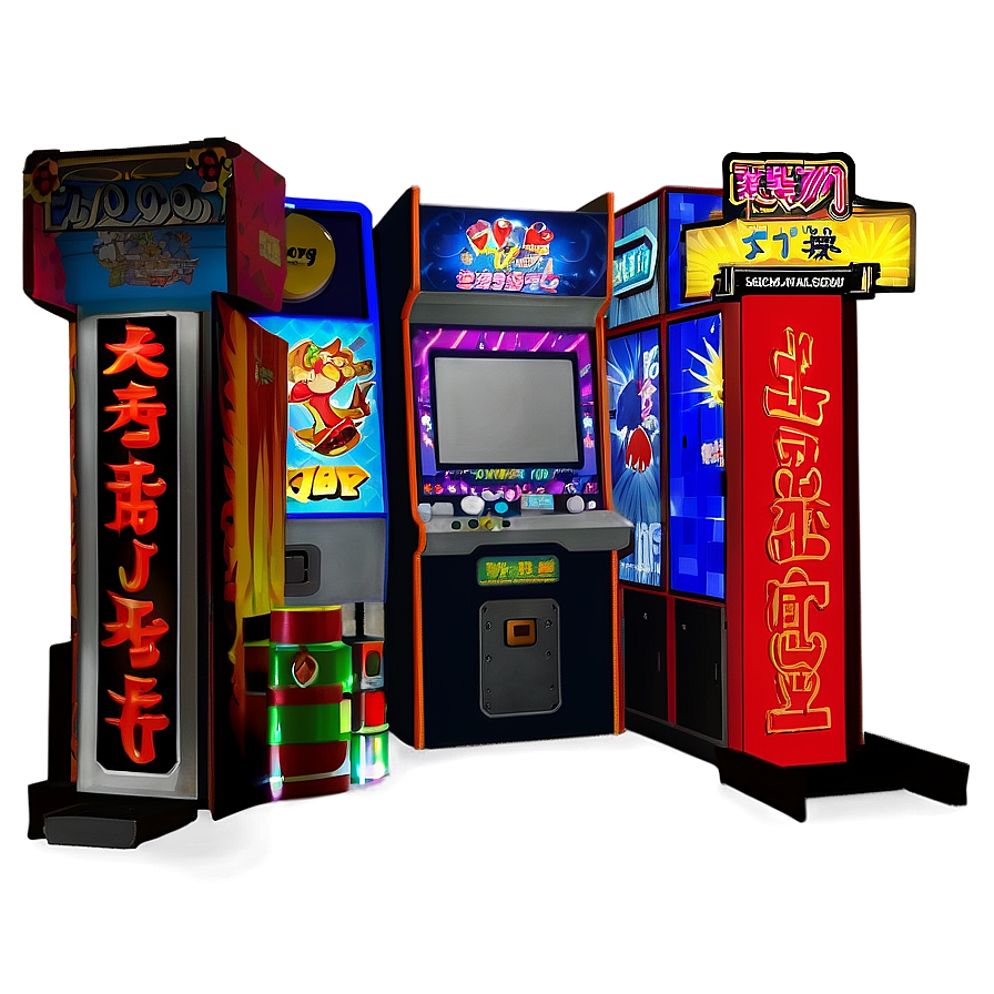 Japanese Arcade Games Png Ylc61 PNG Image