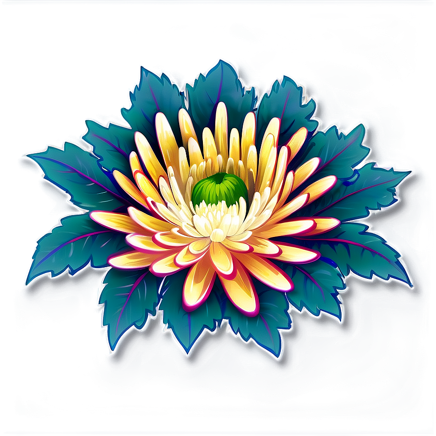 Japanese Chrysanthemum Emblem Png Nfn PNG Image