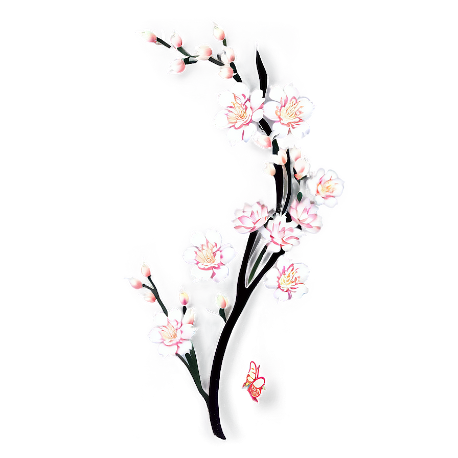 Japanese Floral Pattern Png Cvn98 PNG Image