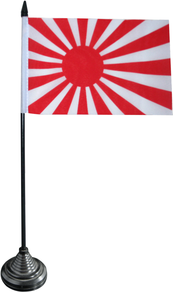 Japanese Rising Sun Flagon Stand PNG Image