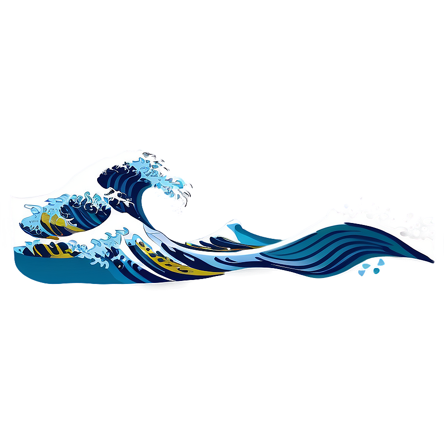 Japanese Sea Wave Png 58 PNG Image