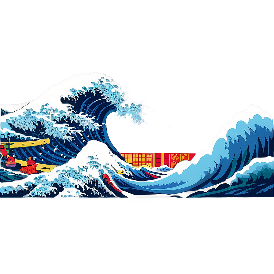 Japanese Sea Wave Png 78 PNG Image