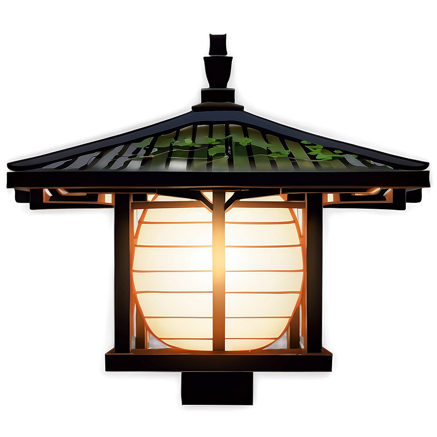 Japanese Style Light Post Png 22 PNG Image