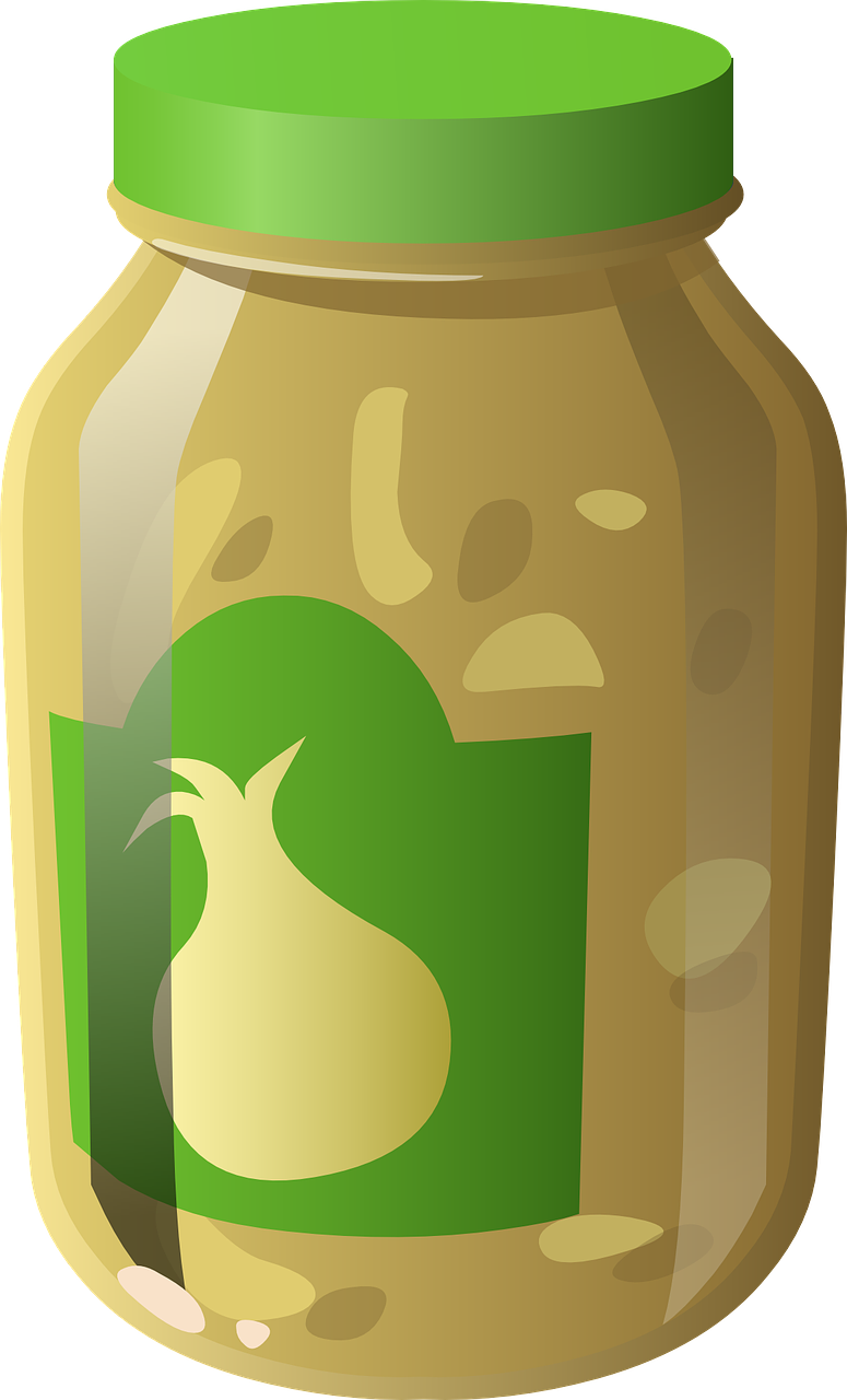 Jarof Pickles Graphic PNG Image