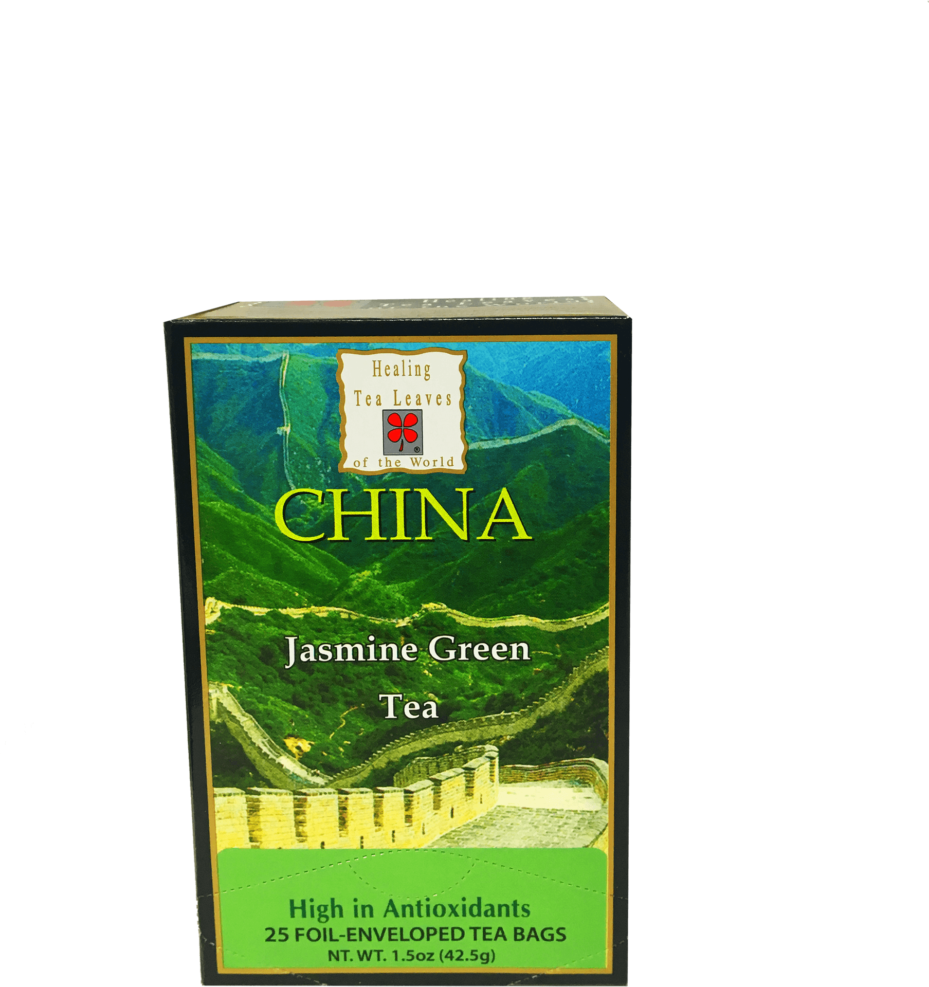 Jasmine Green Tea Box China PNG Image