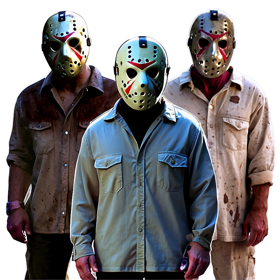 Jason Voorhees And Victims Png 69 PNG Image