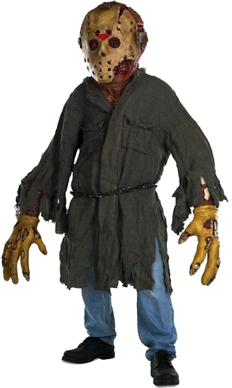 Jason Voorhees Figure Standing Pose PNG Image