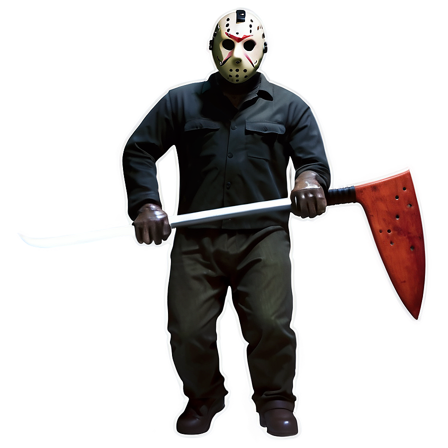 Jason Voorhees In Action Png Nwq PNG Image