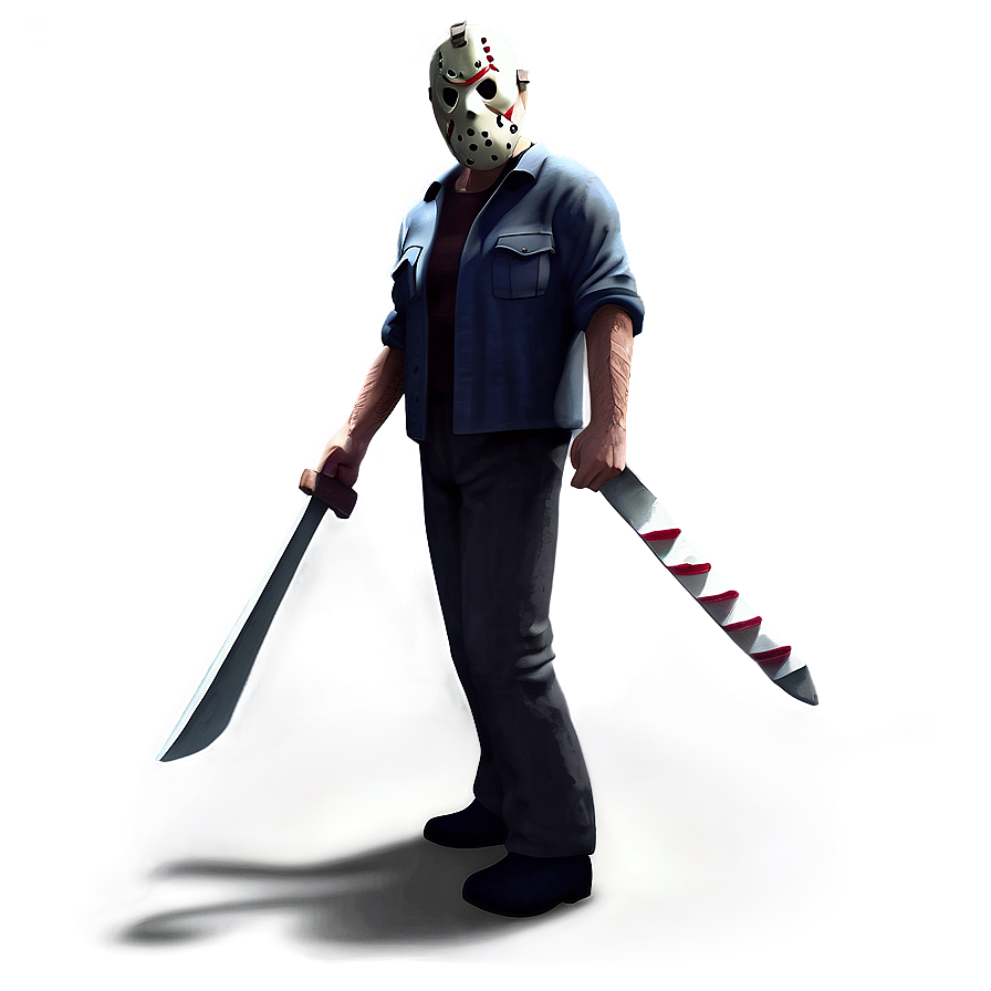 Jason Voorhees In Shadows Png Goq PNG Image