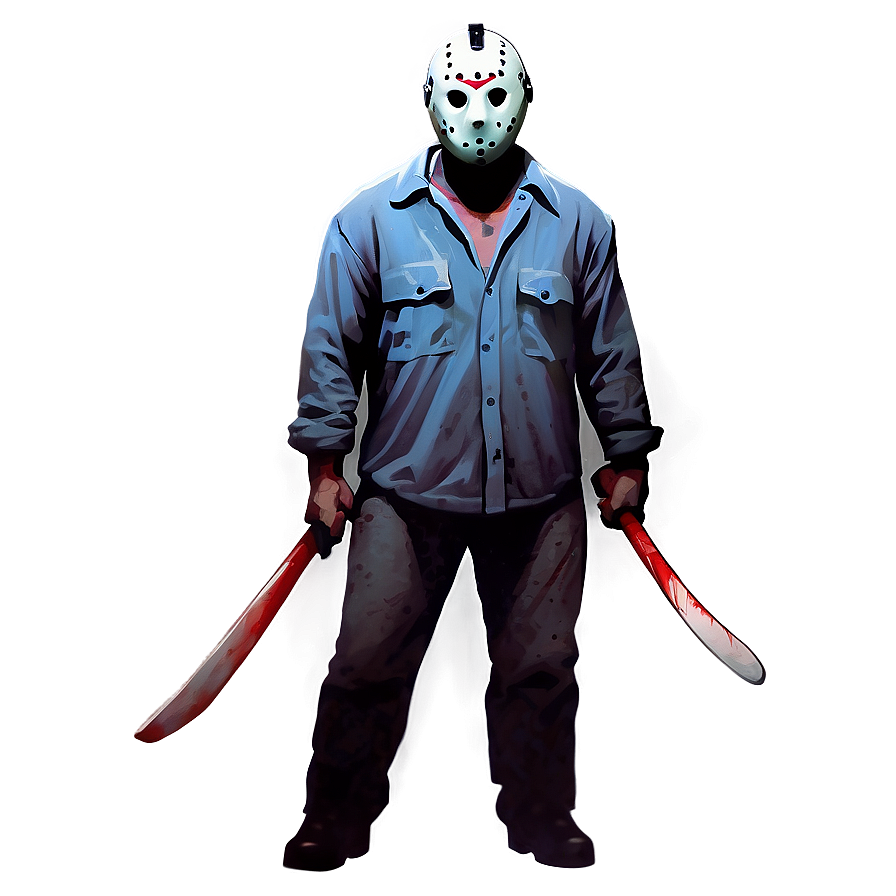 Jason Voorhees In Shadows Png Ukh72 PNG Image