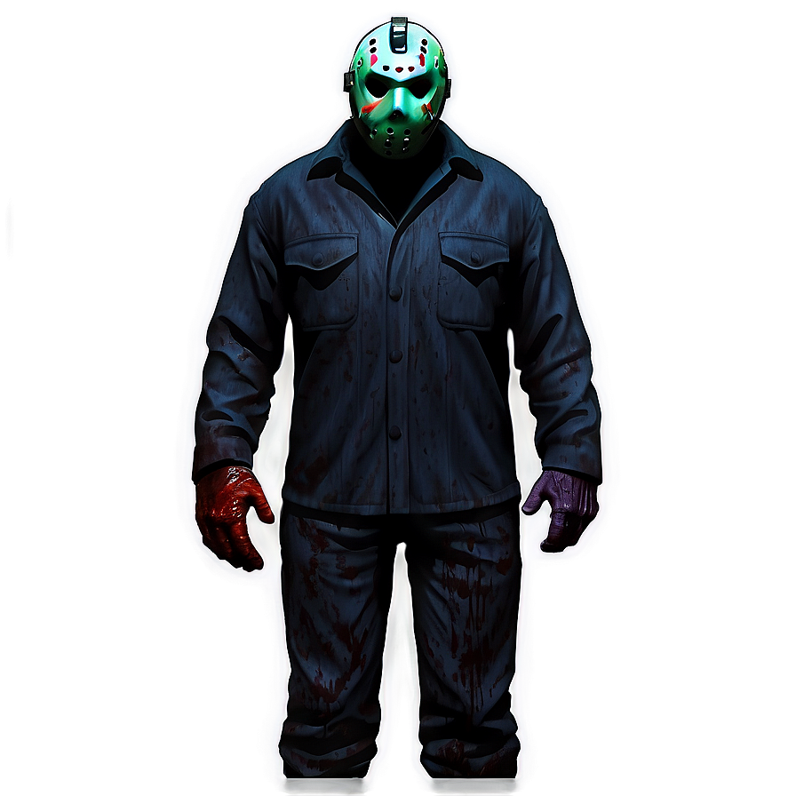 Jason Voorhees In The Dark Png Rfo64 PNG Image