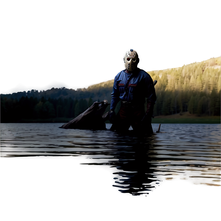 Jason Voorhees Lake Scene Png 51 PNG Image