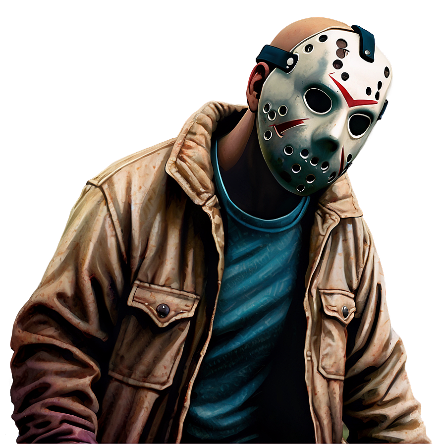 Jason Voorhees Rising From Grave Png 20 PNG Image