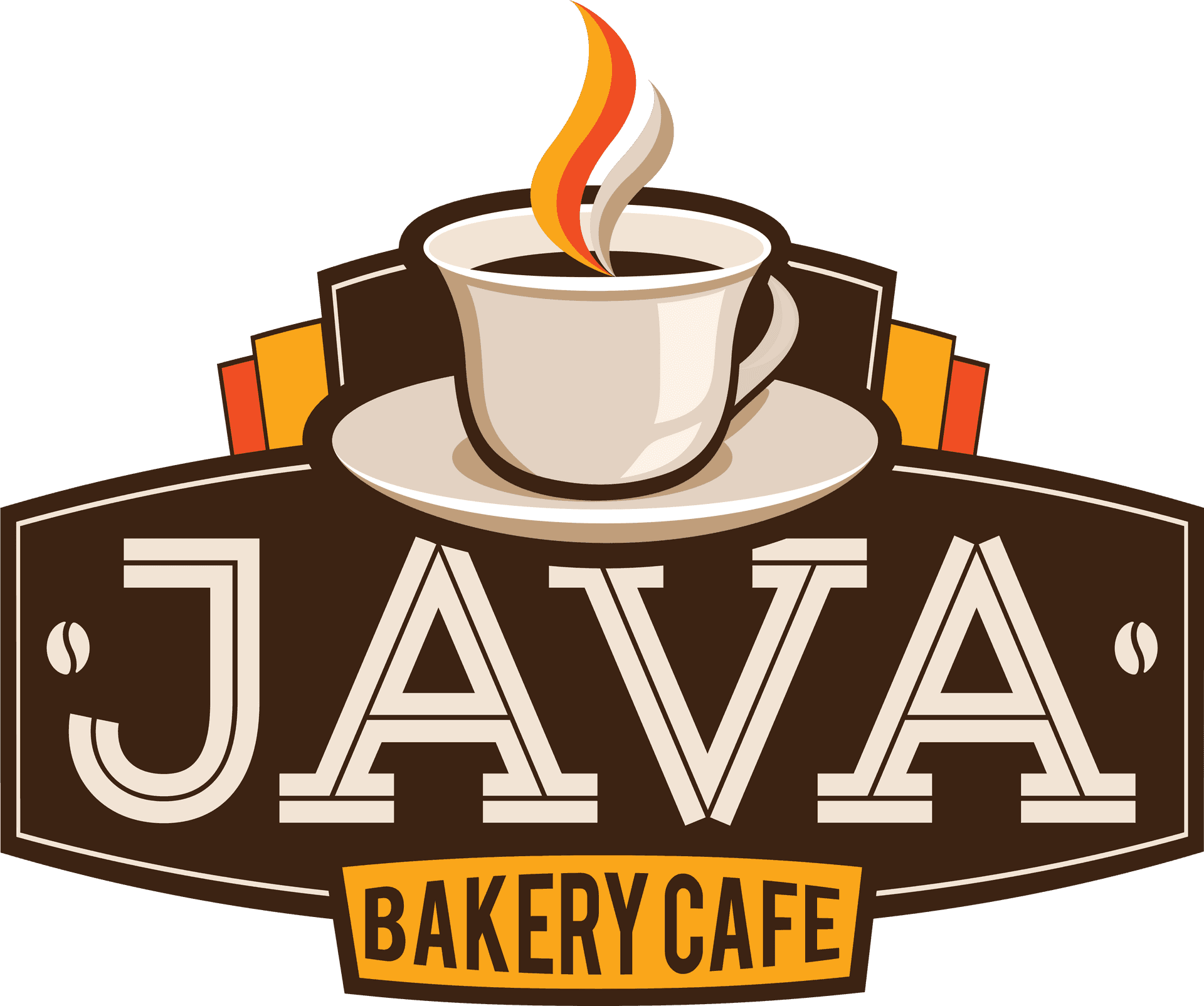 Java Bakery Cafe Logo PNG Image