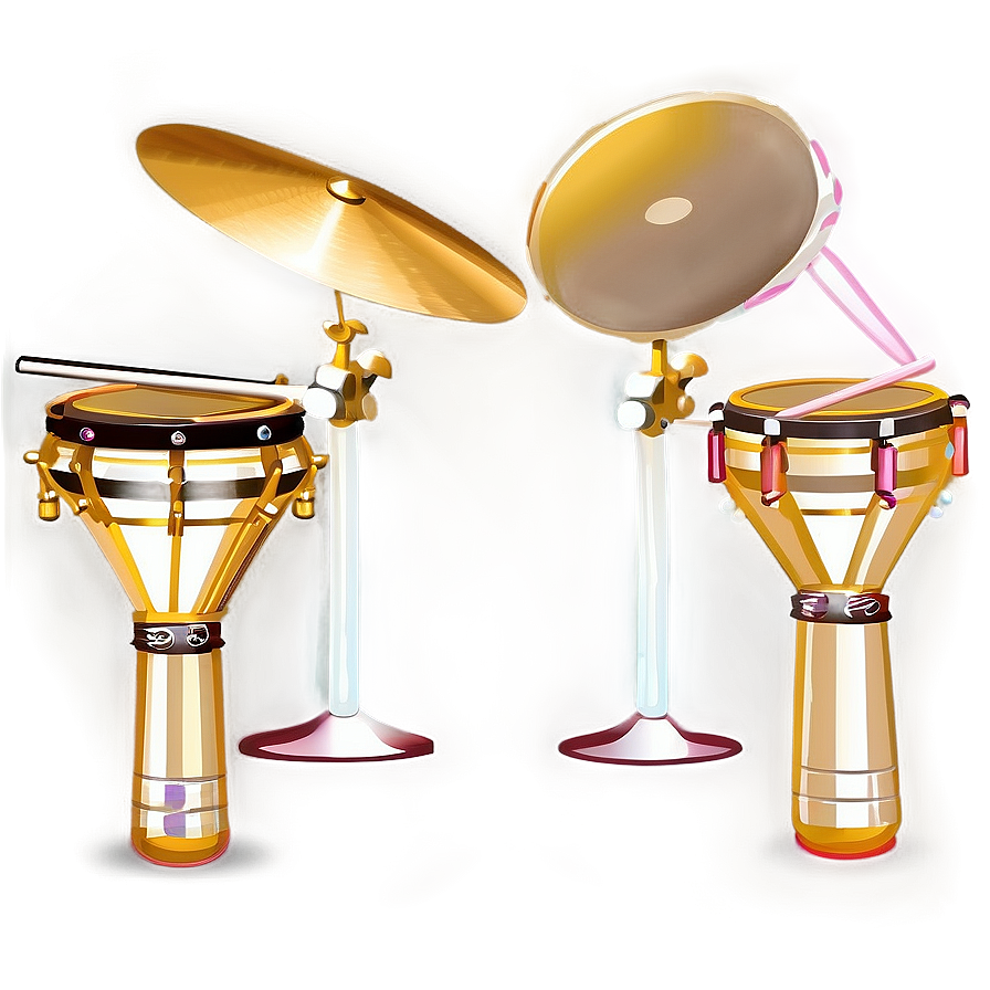 Jazz Drum Set Png Jbx PNG Image