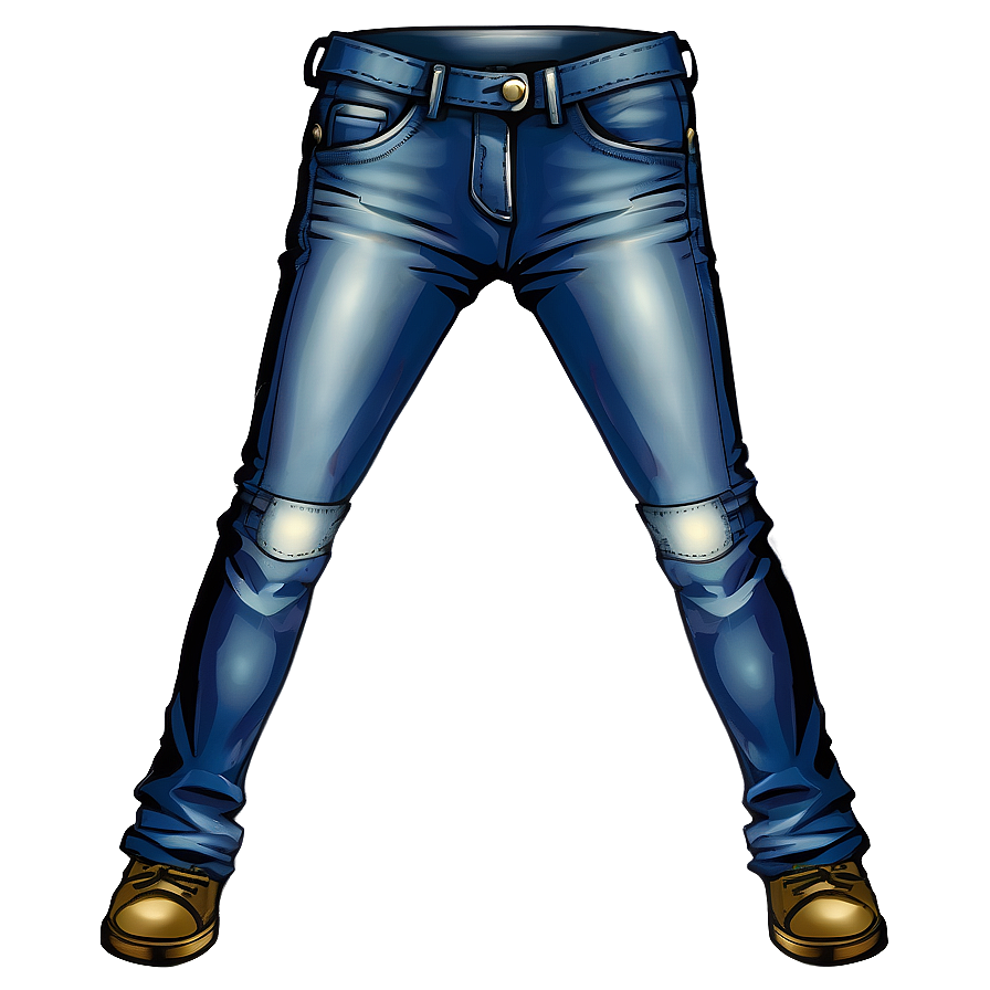 Jean Zipper Illustration Png Tyn74 PNG Image