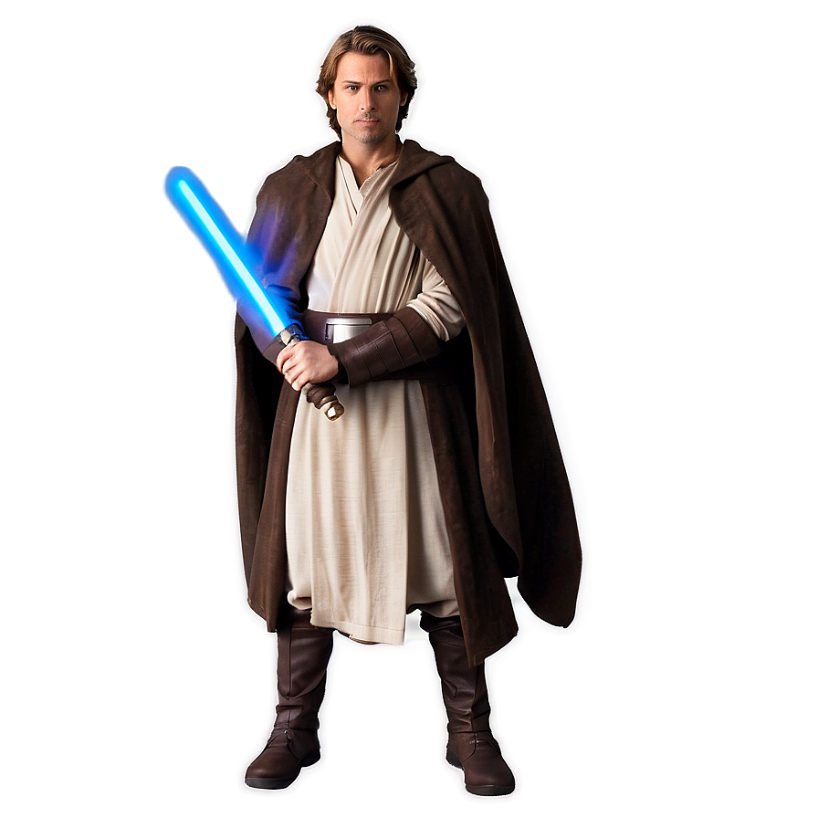 Jedi In Cloak Png Knu PNG Image