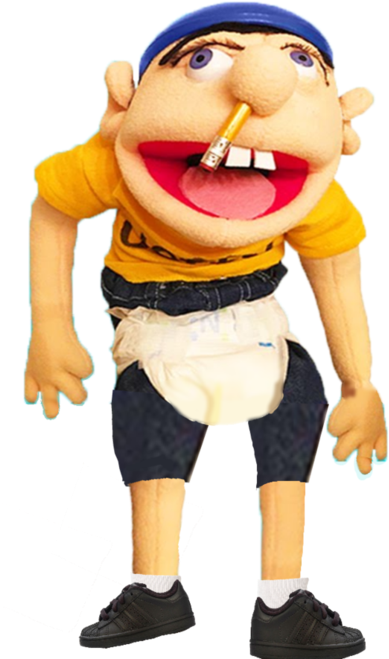 Jeffy Puppet Standing PNG Image