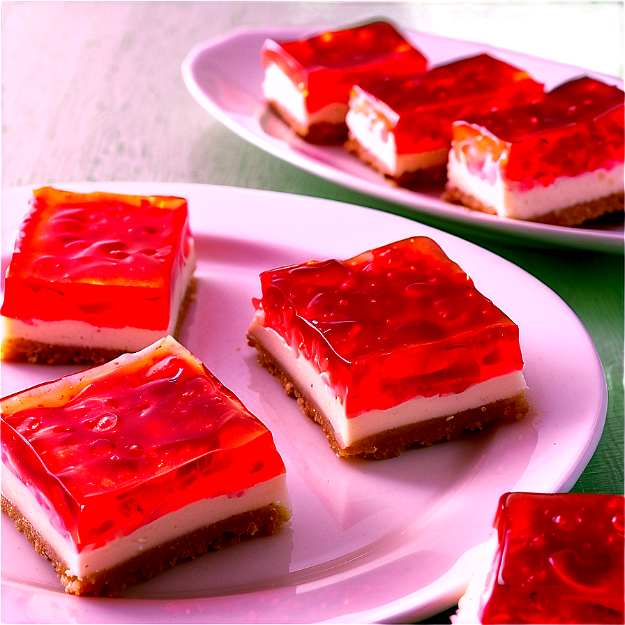 Jello And Cream Cheese Bars Png Scs97 PNG Image