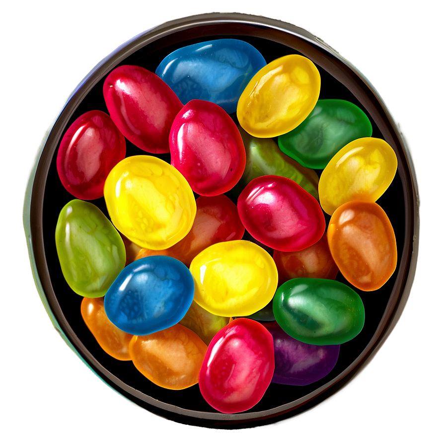 Jellybean Sweet Spectrum Png 06262024 PNG Image