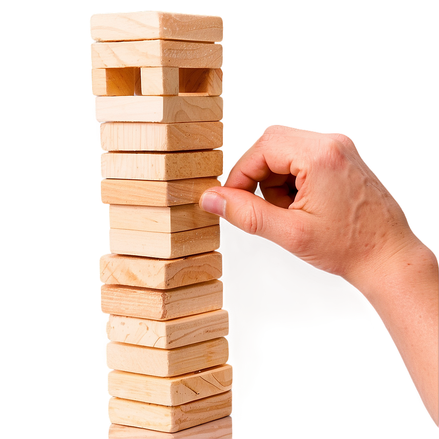 Jenga Tower Collapse Png Kxa PNG Image