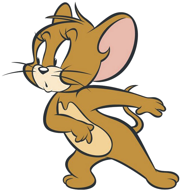 Jerry_ Mouse_ Standing PNG Image