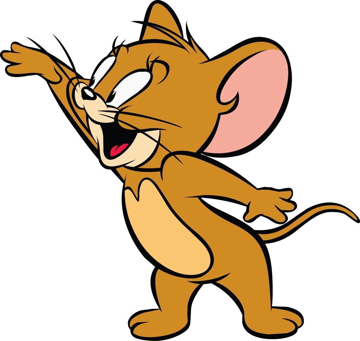 Jerry_ Mouse_ Winking PNG Image