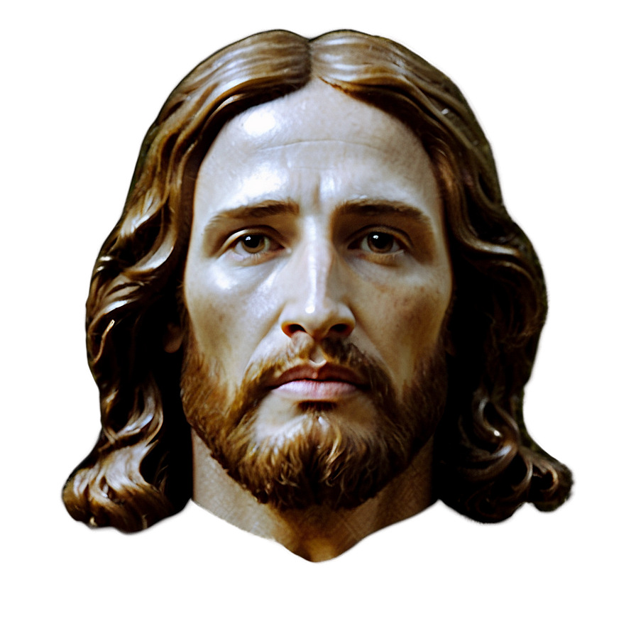 Jesus Face B PNG Image