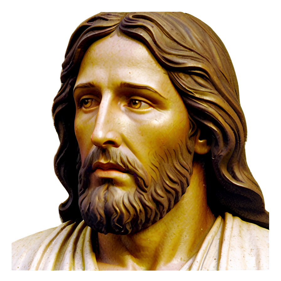 Jesus Face D PNG Image