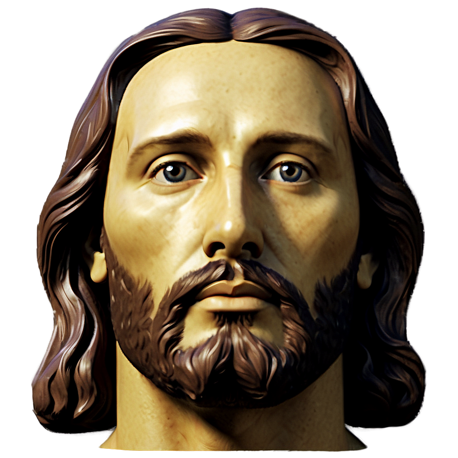 Jesus Face Masterpiece Png Bds55 PNG Image