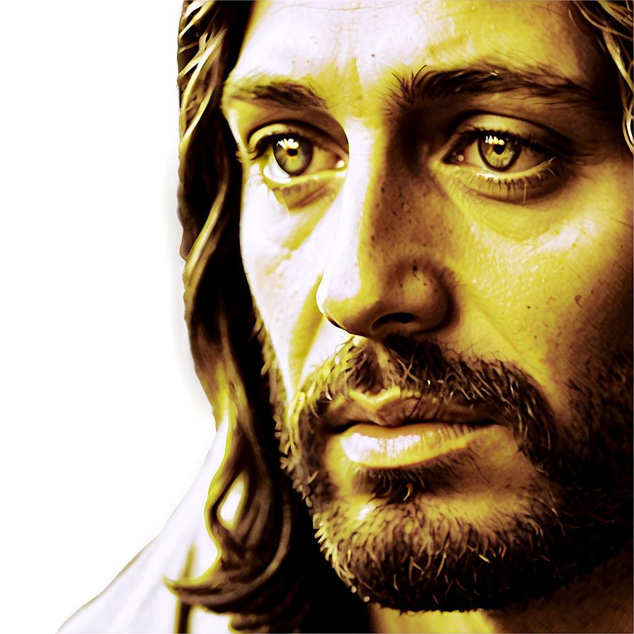 Jesus Face Of Compassion Png Sfo65 PNG Image