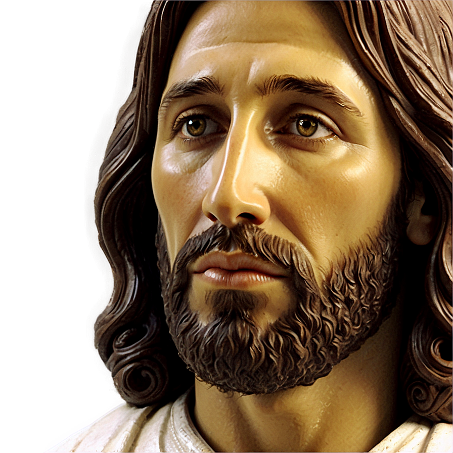 Jesus Face Of Wisdom Png Svf PNG Image