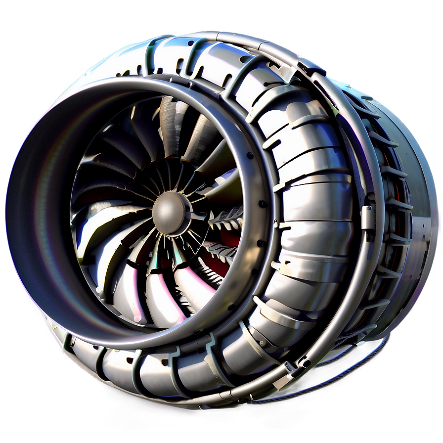 Jet Engine B PNG Image