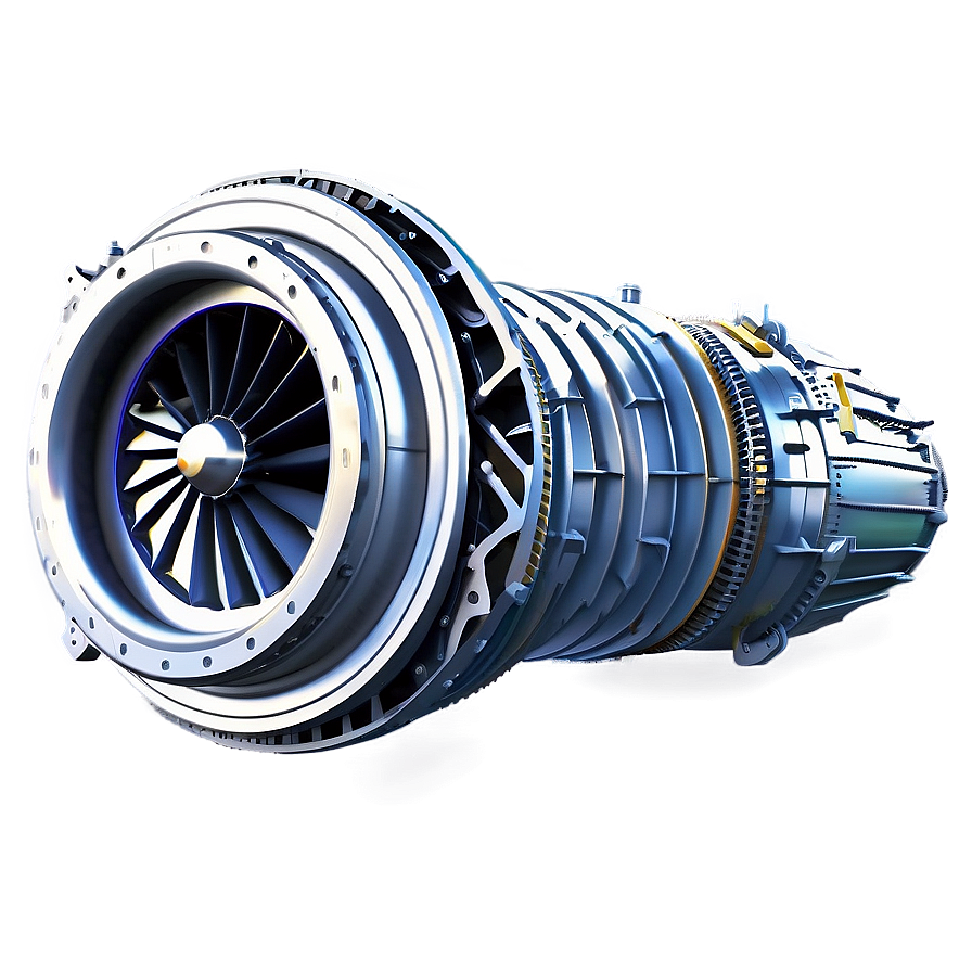 Jet Engine Components Layout Png 39 PNG Image