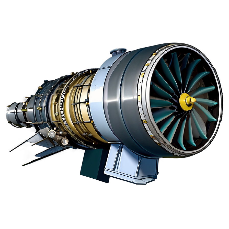 Jet Engine Components Layout Png Oua87 PNG Image