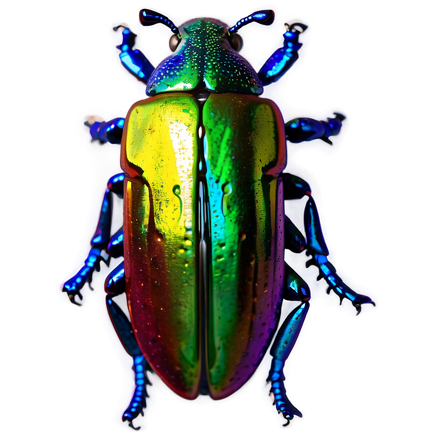 Jewel Beetle Shimmering Png 06112024 PNG Image