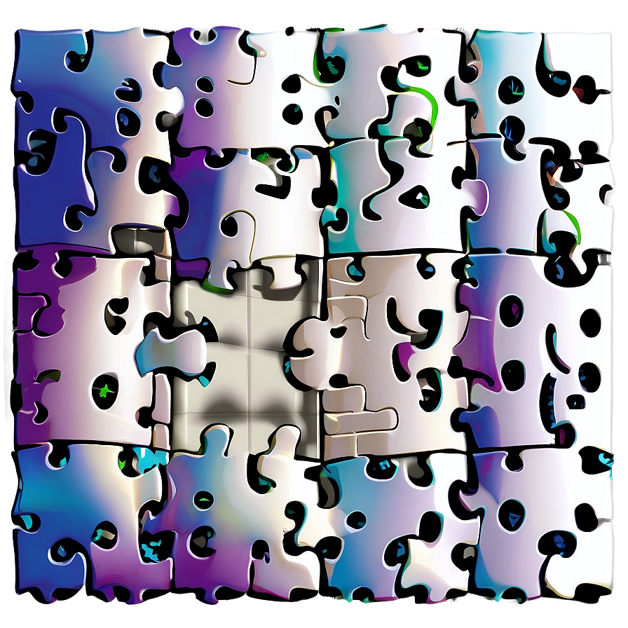 Jigsaw Puzzle Assembly Png 06112024 PNG Image