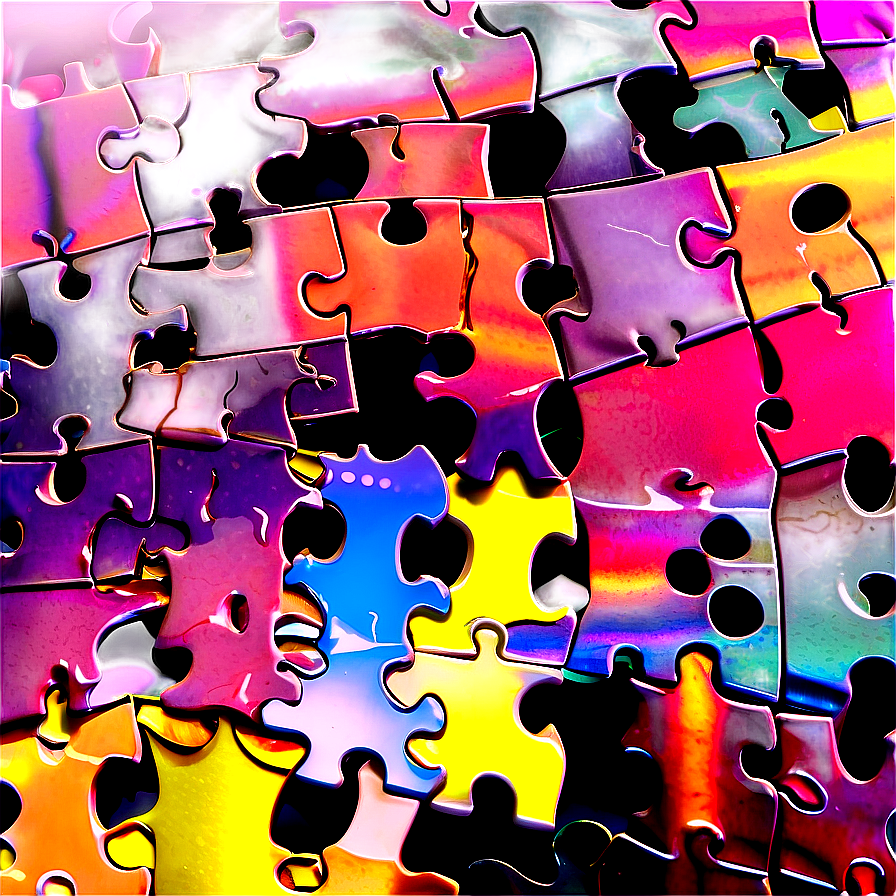 Jigsaw Puzzle Completion Celebration Png 68 PNG Image