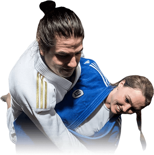 Jiu Jitsu Sparring Session PNG Image