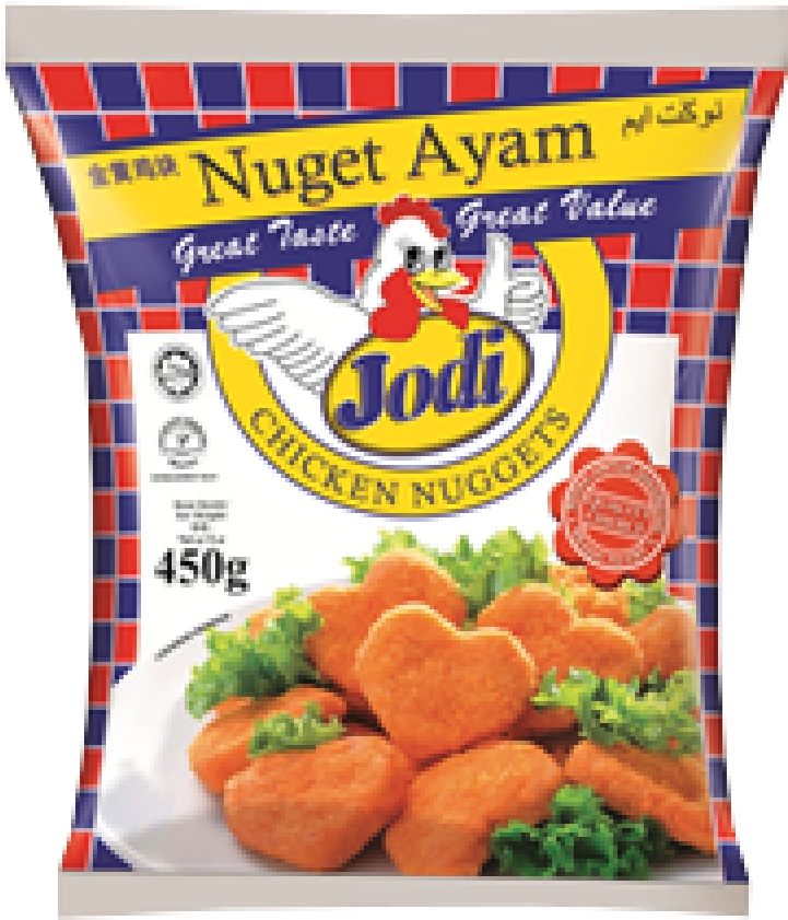 Jodi Chicken Nuggets Package PNG Image